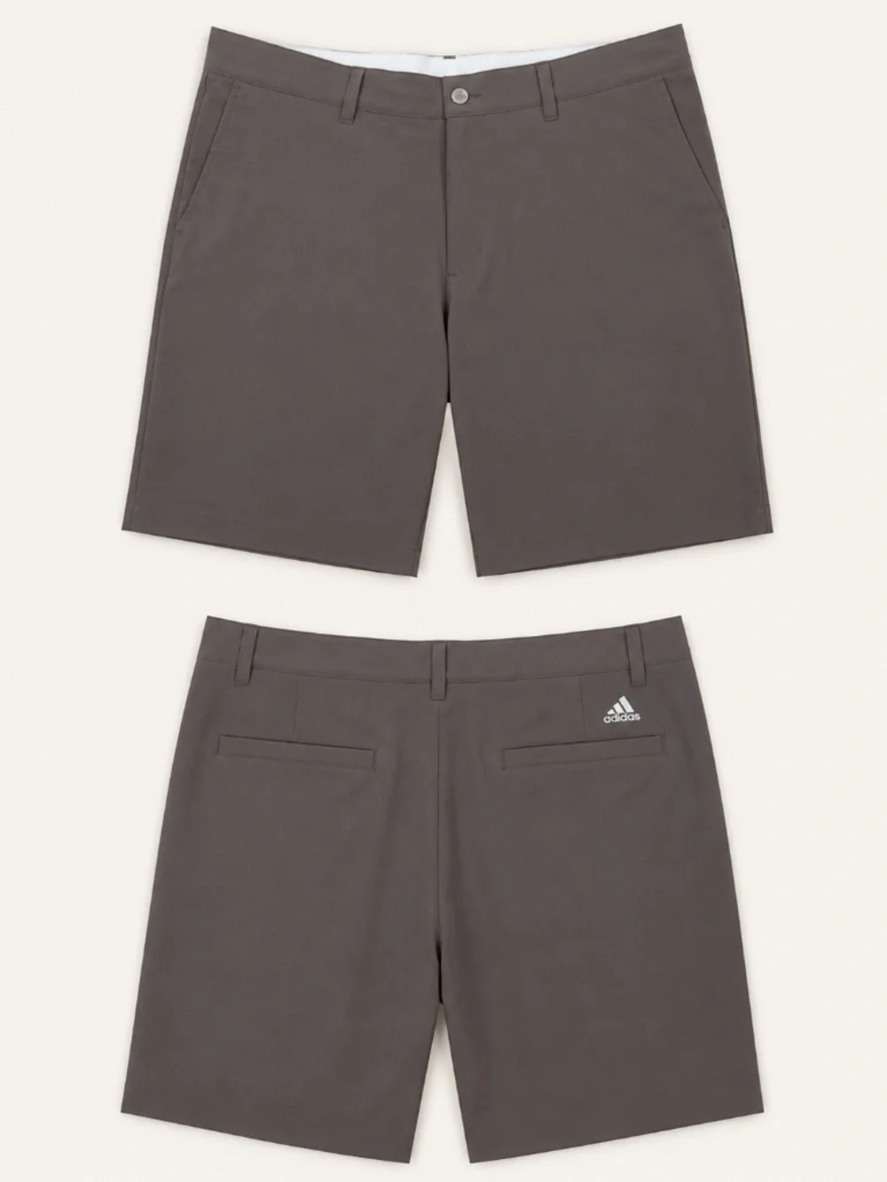 Adidas Men’s Performance Golf Shorts Black Size 38 Stretch Lightweight
